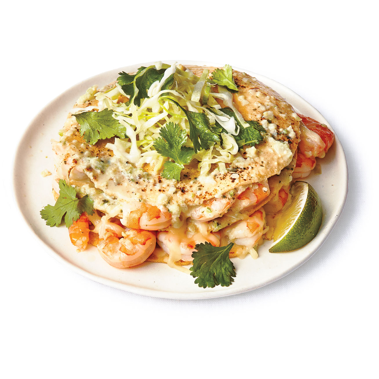 su-Stacked Shrimp Enchiladas Image