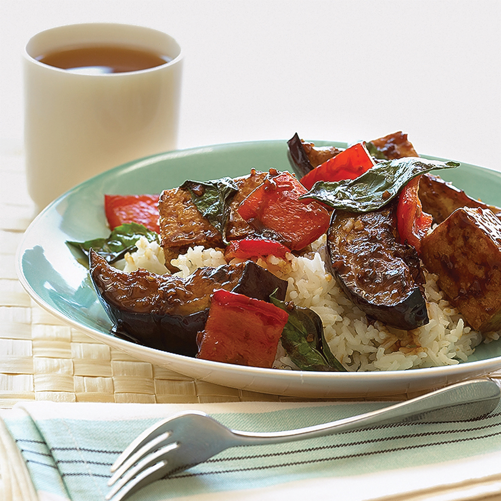 Stir-fried Eggplant and Tofu