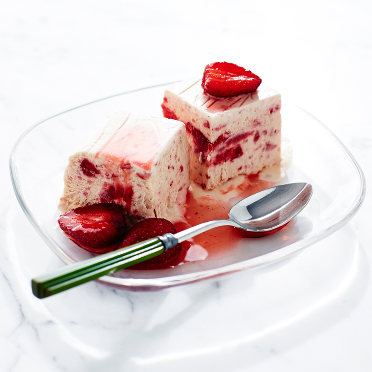 Strawberry Semifreddo