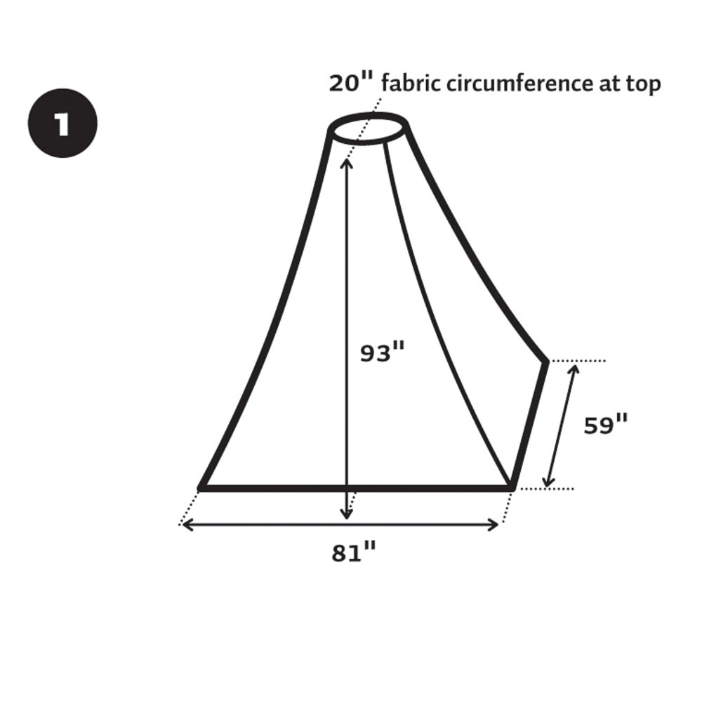 How To Make A Backyard Tipi Sunset Magazine   Tipi Figure 1 0610 