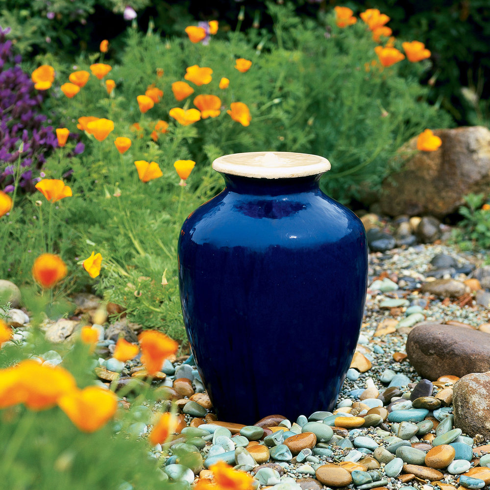 A Soothing PlugIn Fountain Sunset Magazine