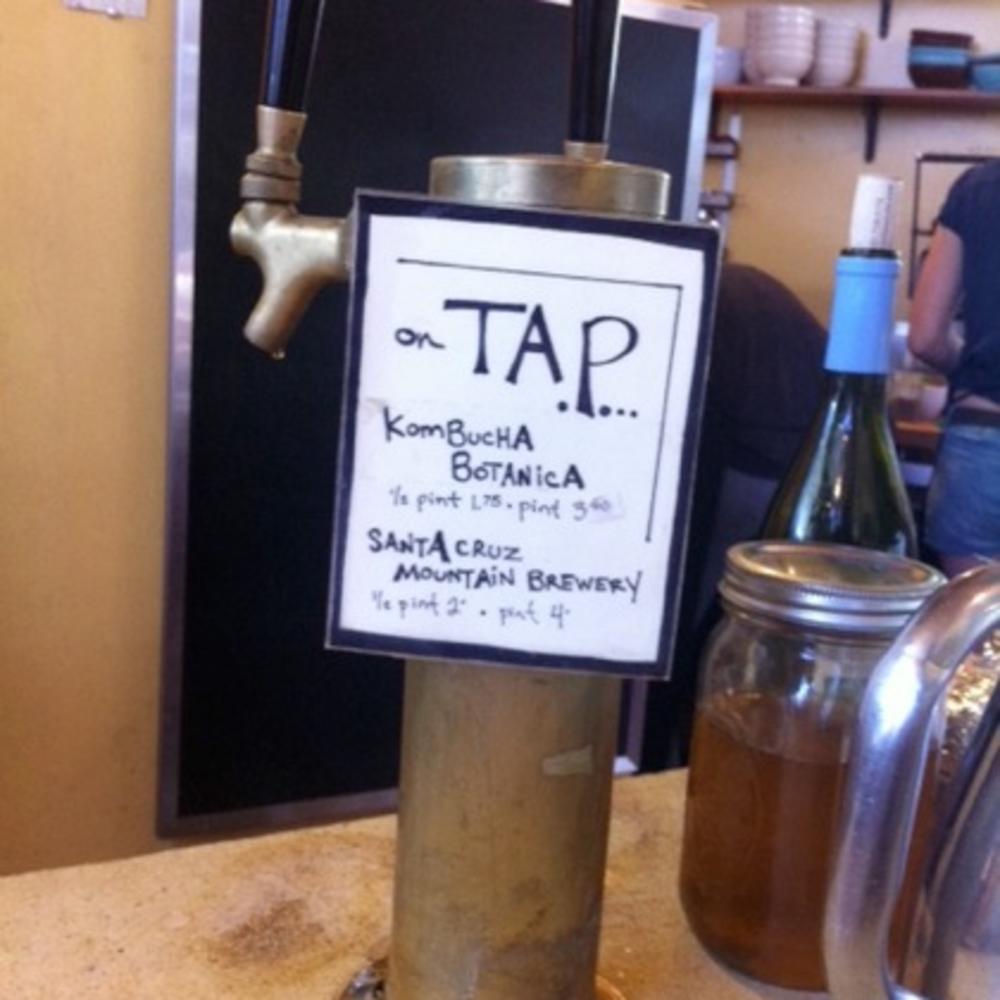 Kombucha on tap Sunset Magazine