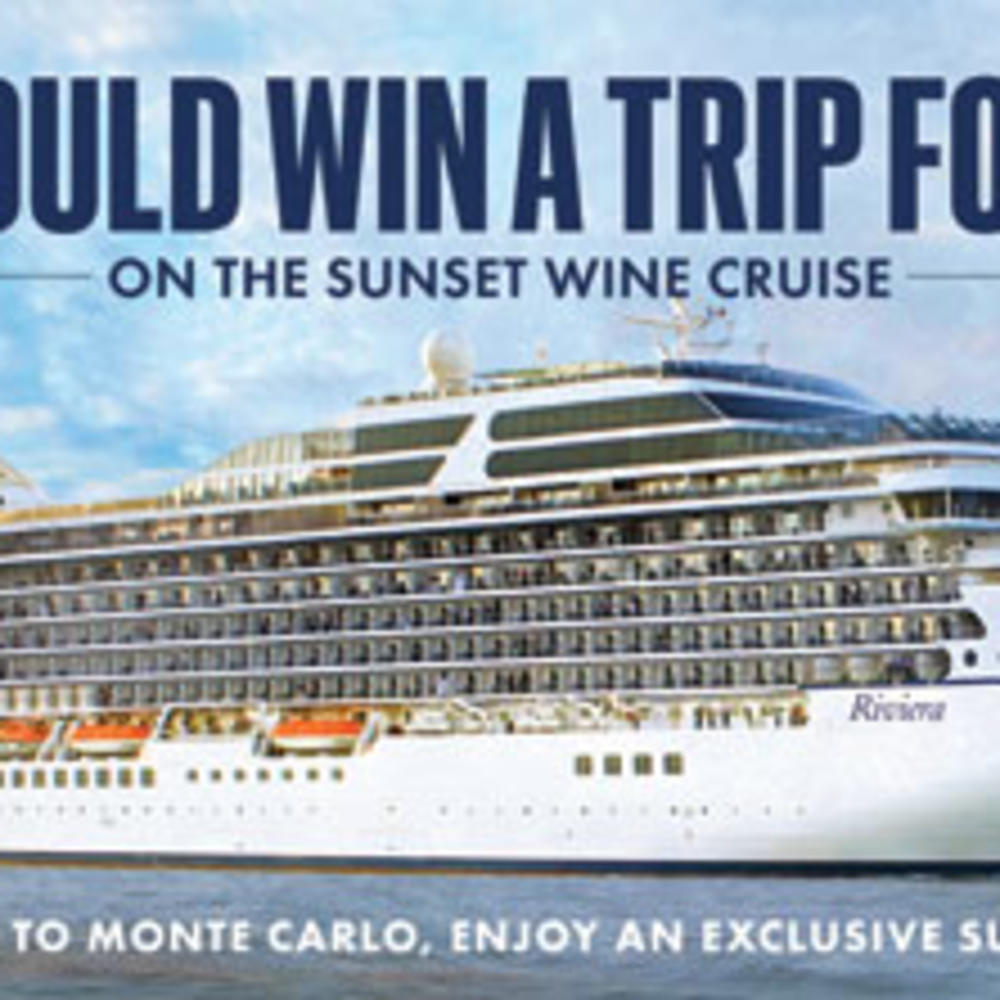 Last Chance to Win a Sunset Wine Cruise! Sunset Magazine