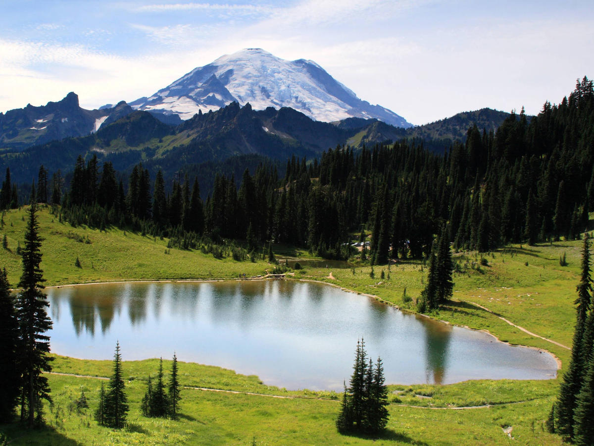 Best peak: Mt. Rainier