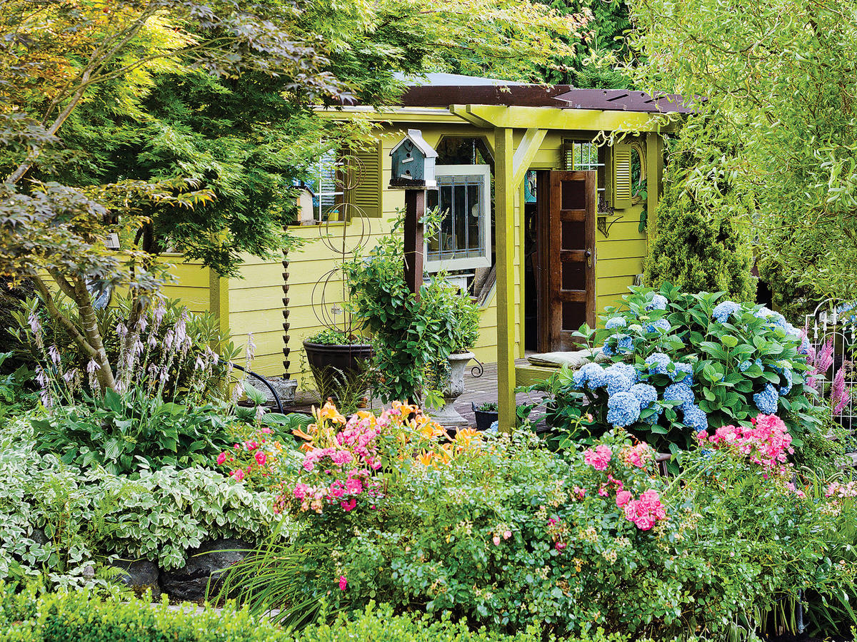 Recycled Materials Garden Sunset Magazine