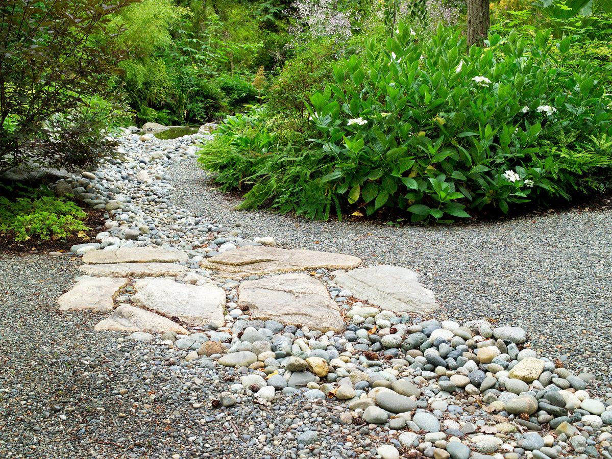 How to Landscape Gravel - Sunset Magazine