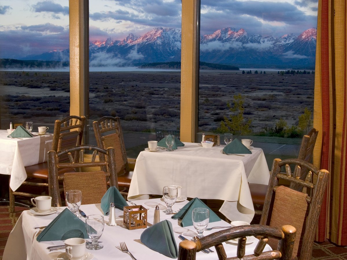 Mural Dining Room At Jackson Lake Lodge Mural Dining Room At Jackson Lake Lodge