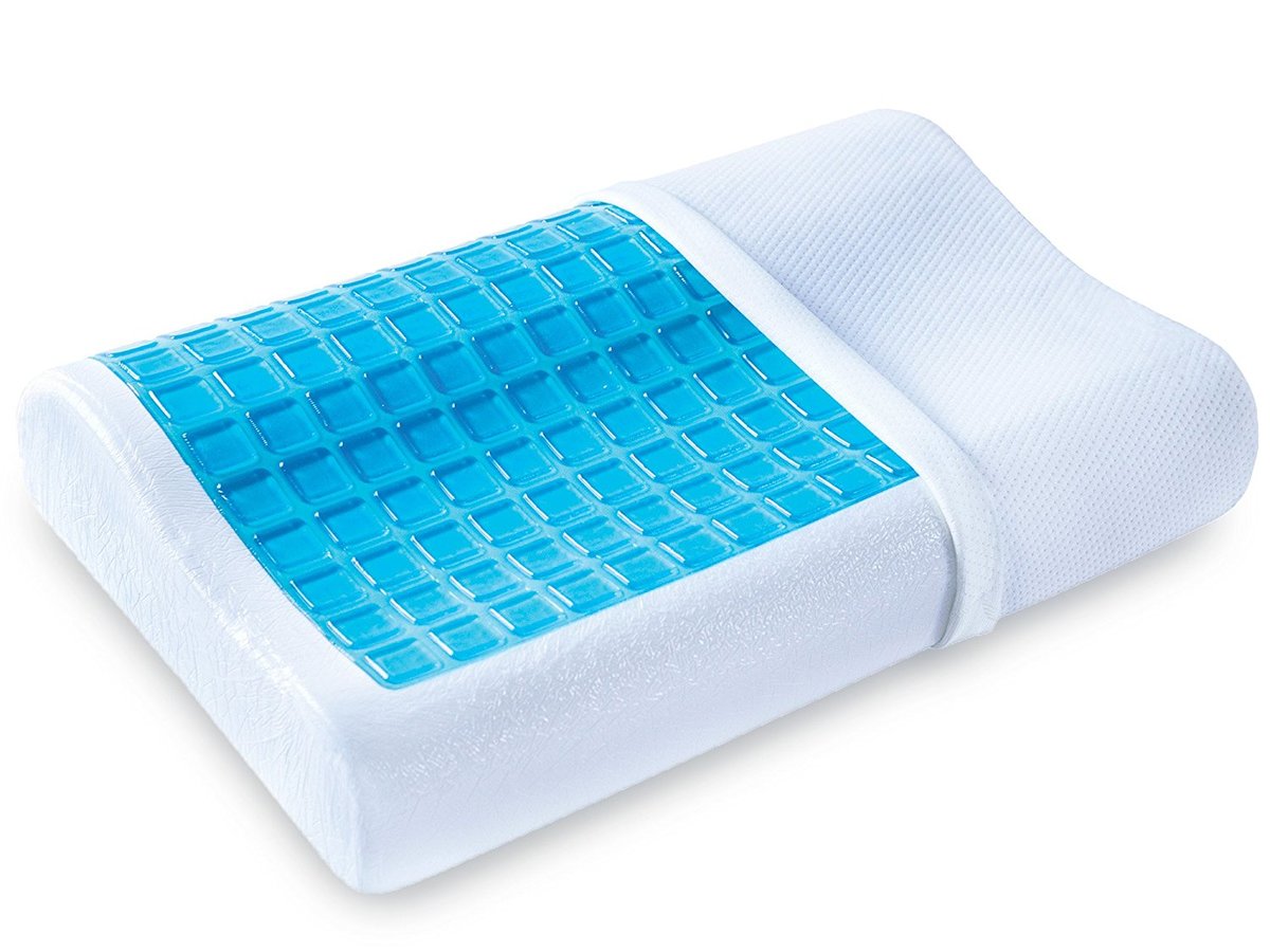 PharMeDoc Contour Cooling Gel Memory Foam Pillow