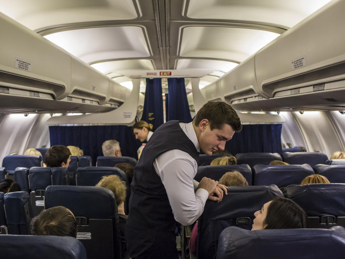 Flight Attendant Reveals the Best Times to Visit the Airplane Restroom