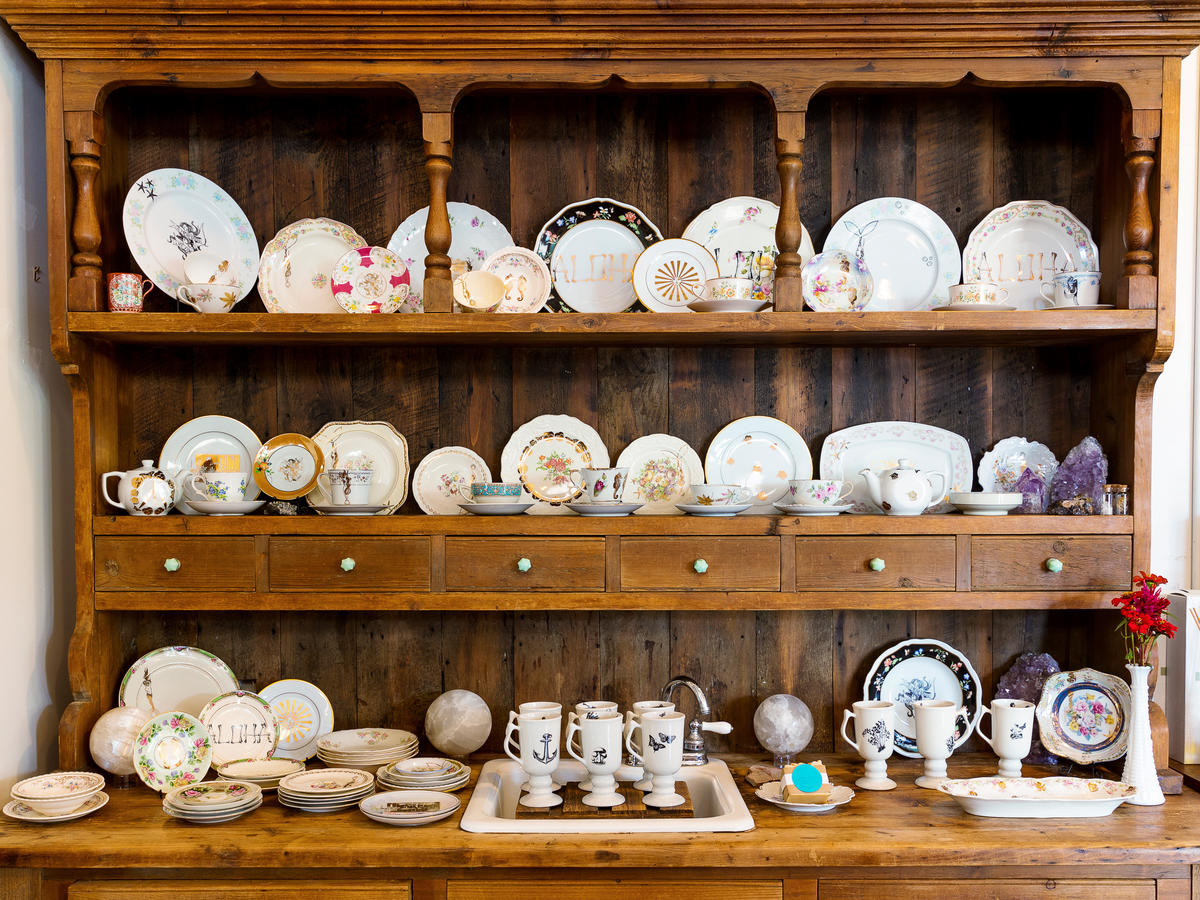 Vintage China at Wings Hawaii