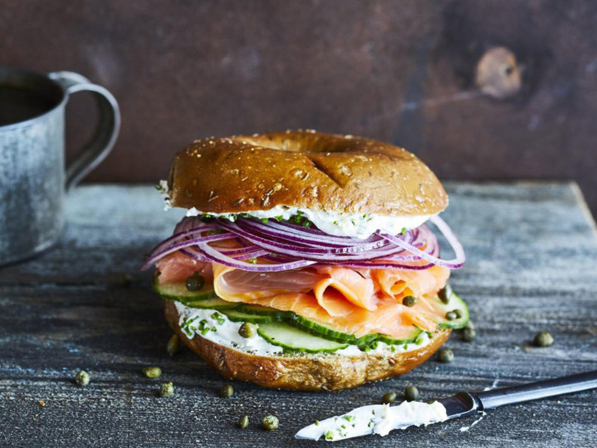 Smoked Salmon Bagel Recipe Sunset Magazine