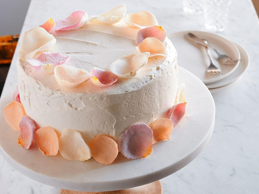 Rose Cake | Gimme Some Oven | Recipe | Rose cake, Petal cake, Rose petal  cake
