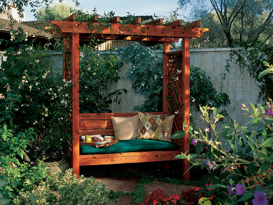 Create a shady mini retreat in your backyard. Get our how ...