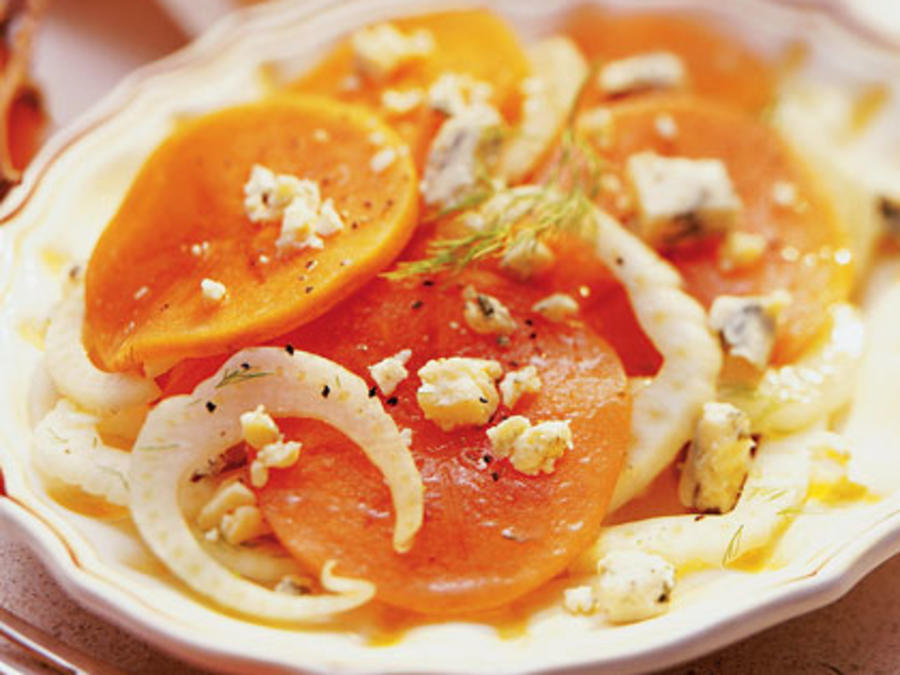 Persimmon Fennel Salad Recipe Sunset Magazine