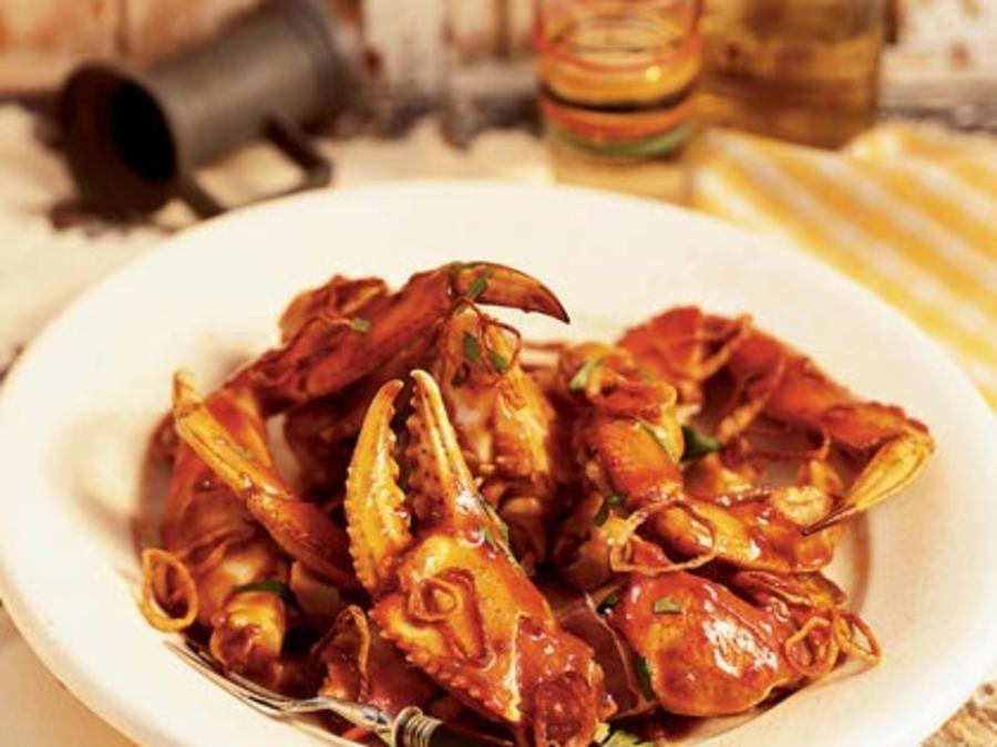 Cracked Crab With Tamarind Sauce Recipe Sunset Magazine