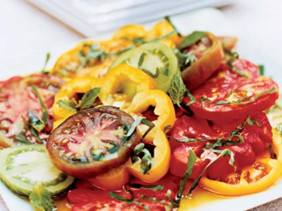 Marinated Heirloom Tomato Salad-image