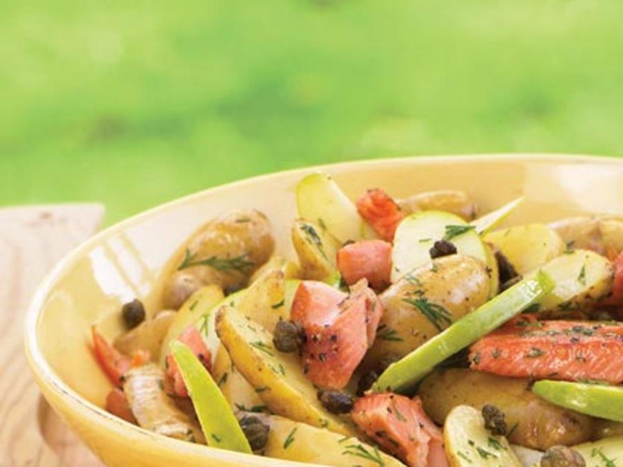 Warm Fingerling Potato And Smoked Trout Salad Recipe Sunset Magazine