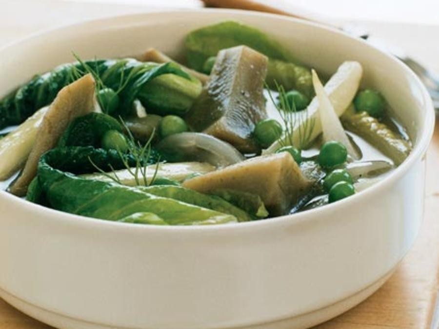 Rustic Spring Vegetable Stew Recipe Sunset Magazine