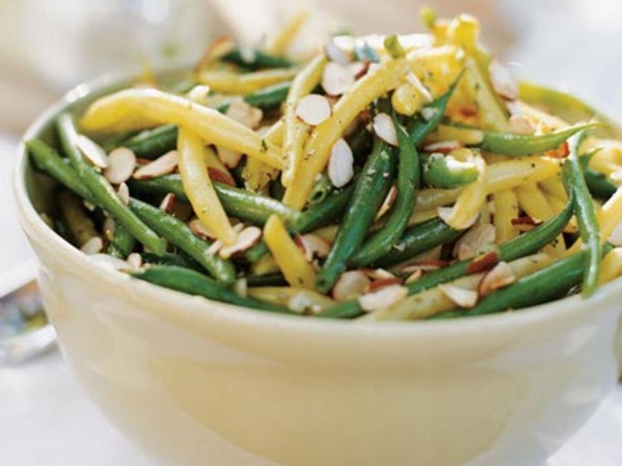 Summer Beans & Preserved Lemon, Almonds, & Rosemary Recipe Sunset