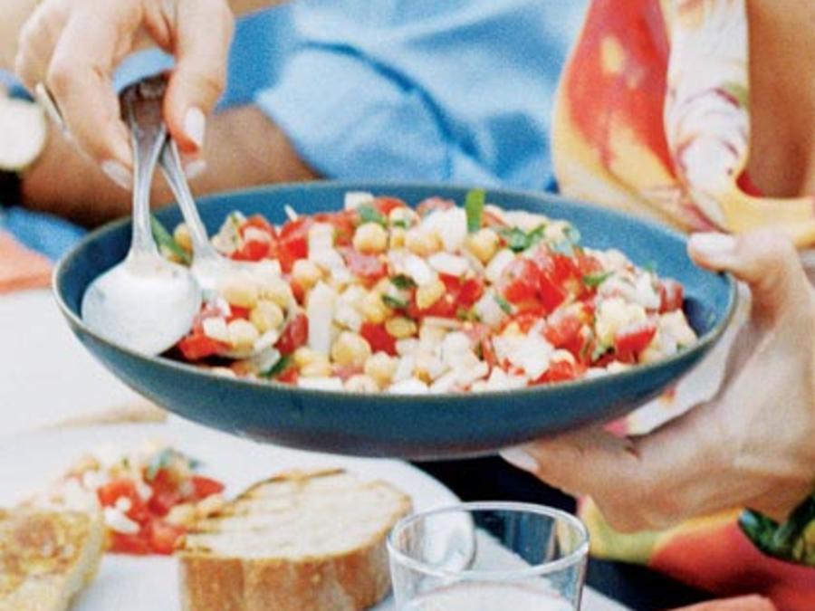 Grilled Bread with Tomato Recipe Sunset Magazine