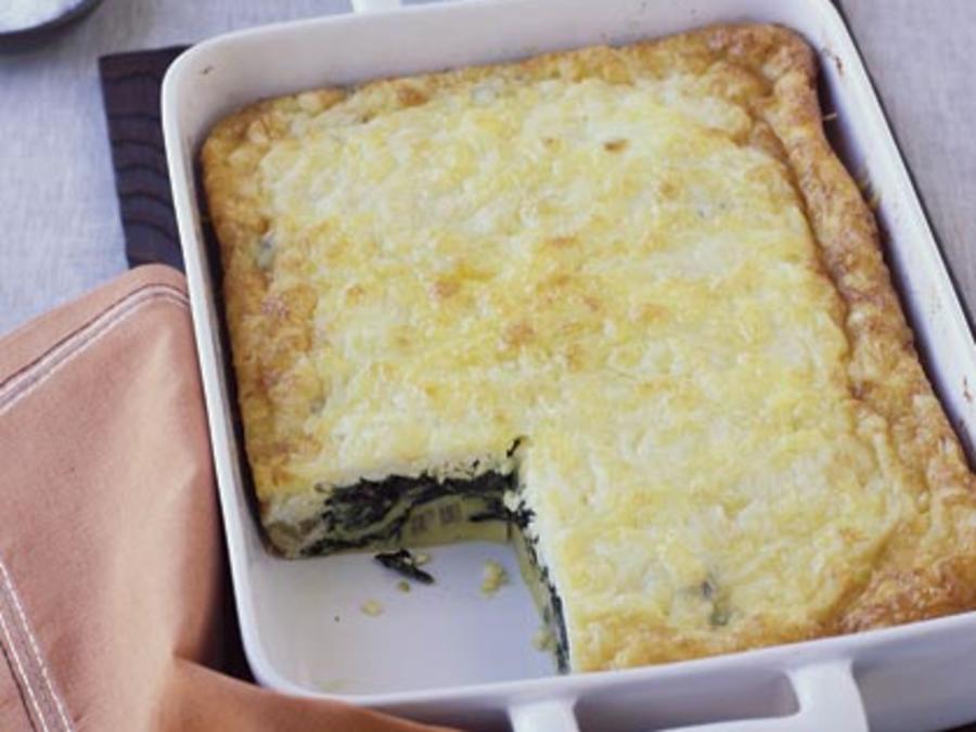 Swiss Chard and Ricotta Salata Egg Bake Recipe Sunset Magazine