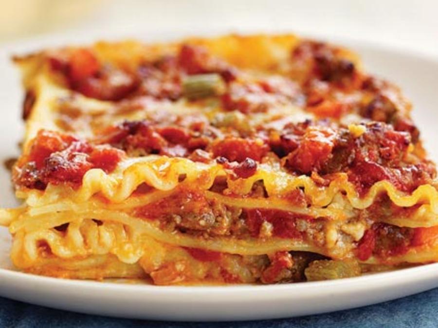 Lasagna with Sausage Ragù Recipe - Sunset Magazine