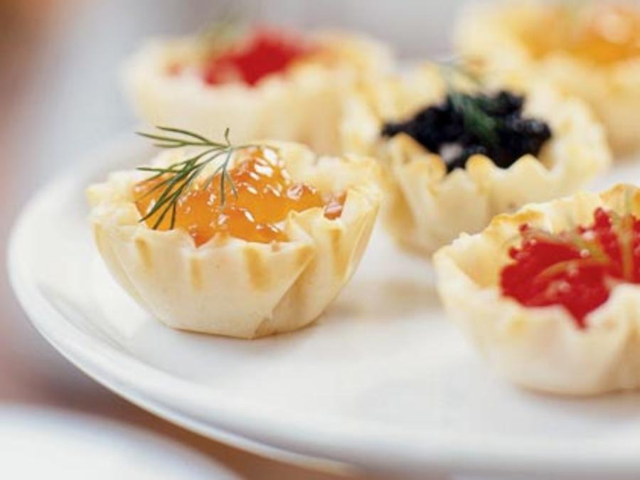 Caviar Tartlets Recipe - Sunset Magazine