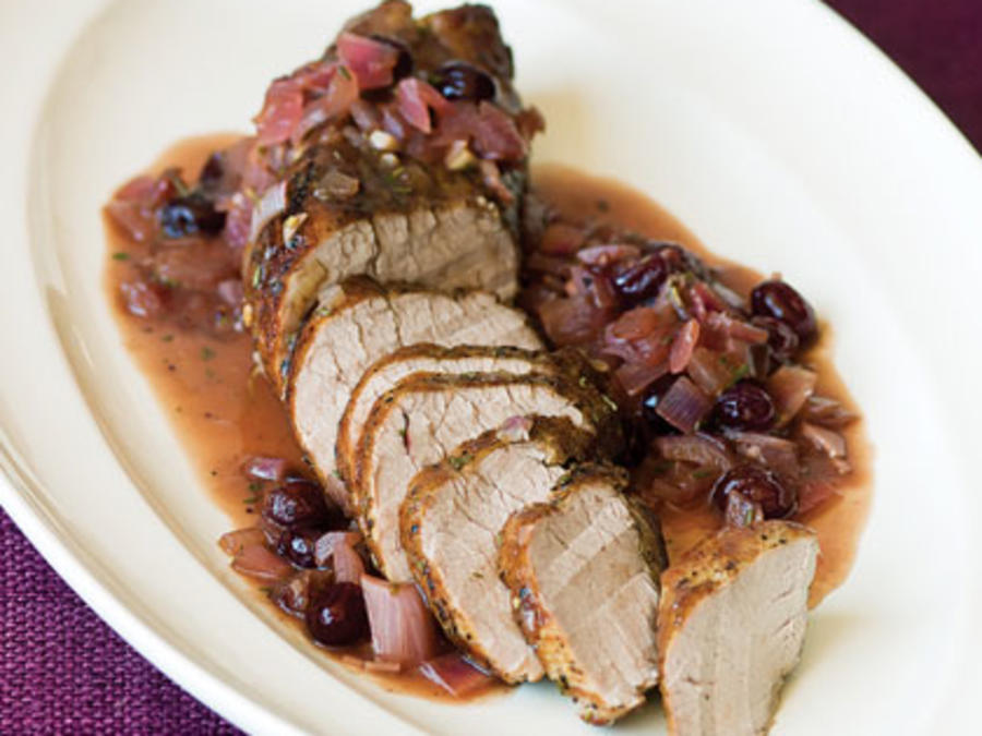 Cranberry Pork Tenderloin Recipe Sunset Magazine