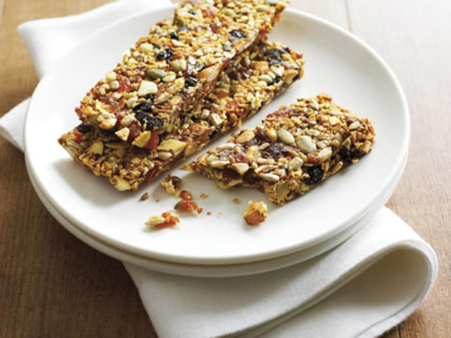 FruitandNut Breakfast Bars Recipe Sunset Magazine