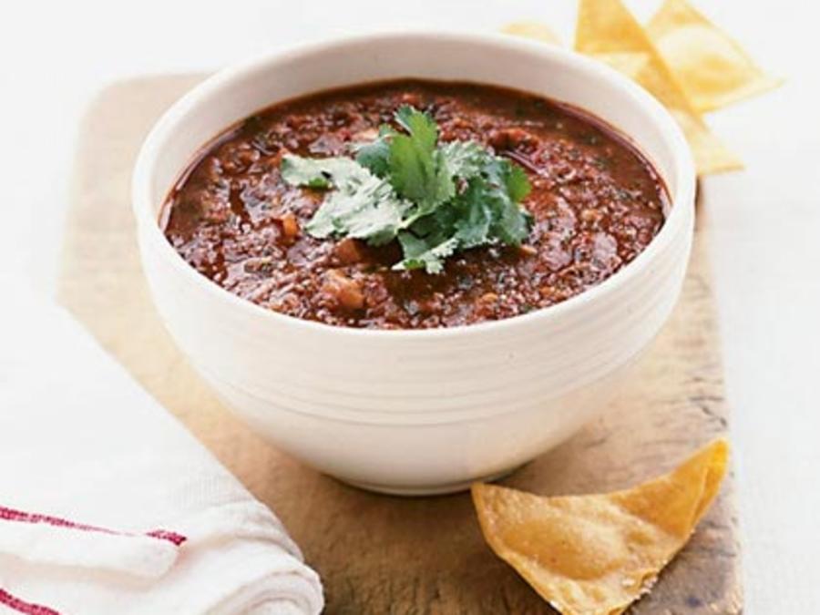Roasted Garlic and Chipotle Salsa Recipe Sunset Magazine