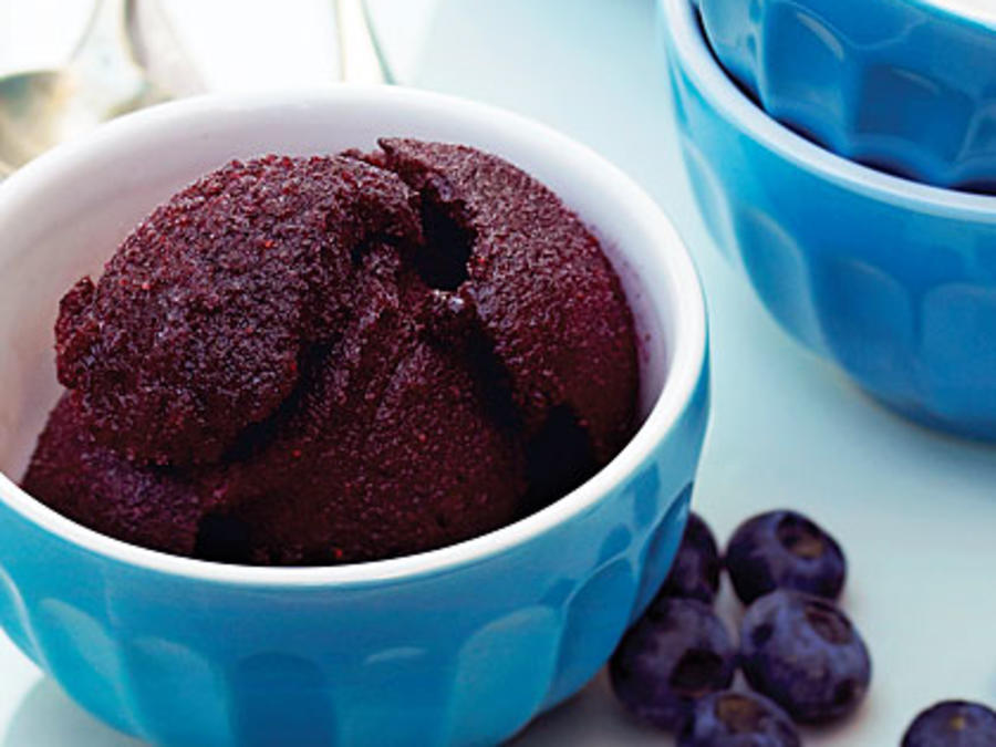 Blueberry Sorbet Recipe Sunset Magazine