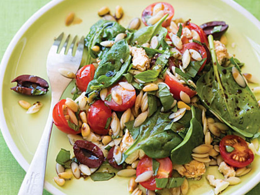 Mediterranean Summer Salad Recipe Sunset Magazine With pasta added, this gives a nice twist to the typical greek salad. mediterranean summer salad