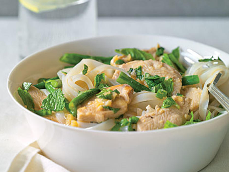 Southeast Asian Chicken and Noodles Recipe Sunset Magazine