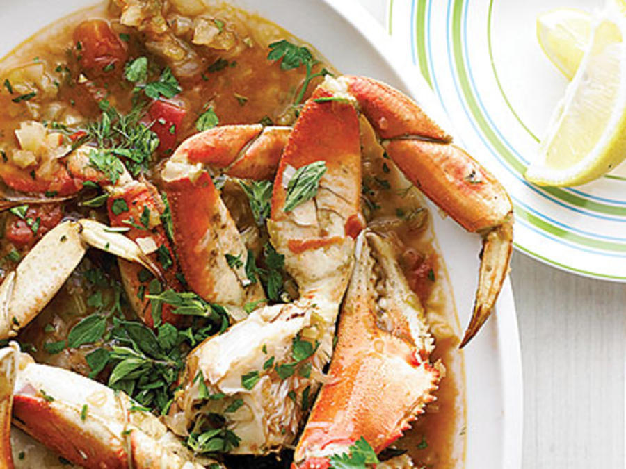 Quick Crab Stew in Fennel-Tomato Broth Recipe - Sunset Magazine