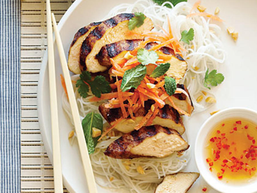Five Spice Chicken Noodle Salad Recipe Sunset Magazine
