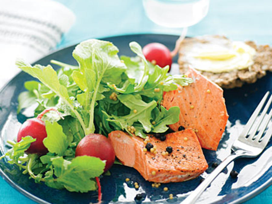 Seattle Pickled Salmon Salad Recipe Sunset Magazine