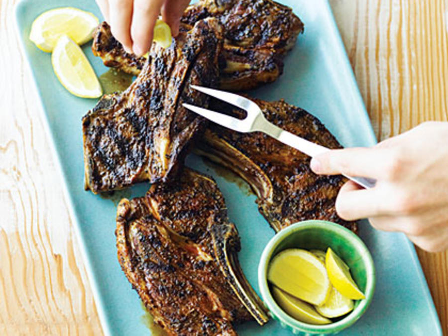 Grilled Lamb Shoulder Chops with Pimentón Rub Recipe Sunset Magazine