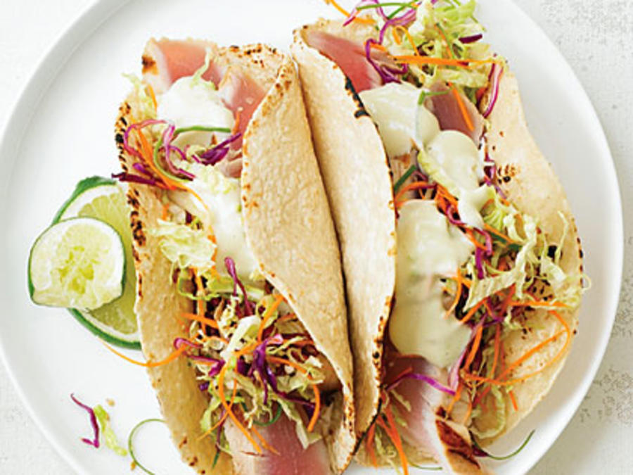 Japanese Fish Tacos Recipe - Sunset Magazine