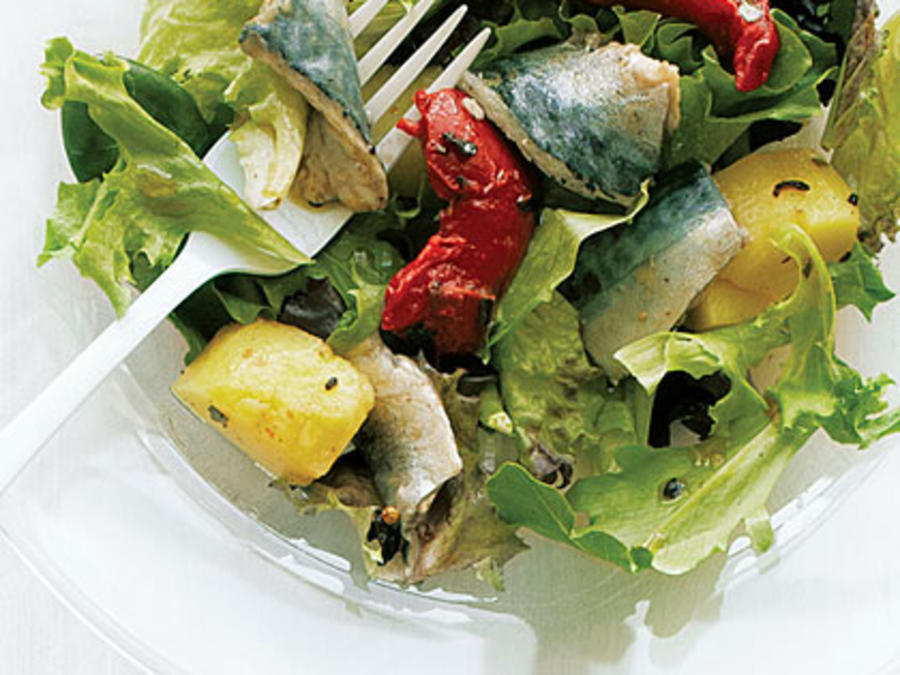 Pickled Fish Salad With Potatoes And Greens Recipe Sunset Magazine