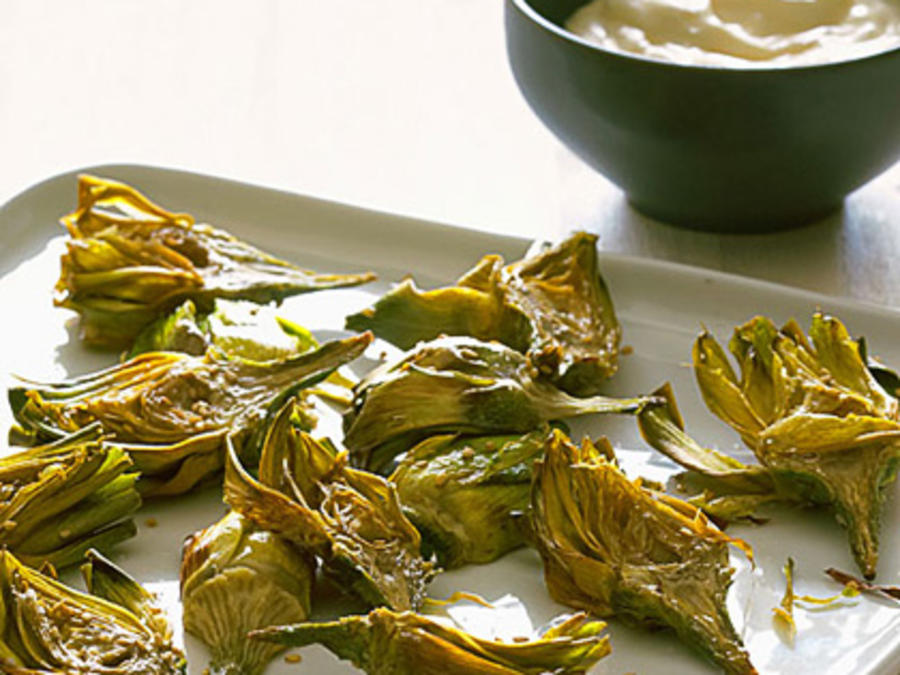 Fried Baby Artichokes