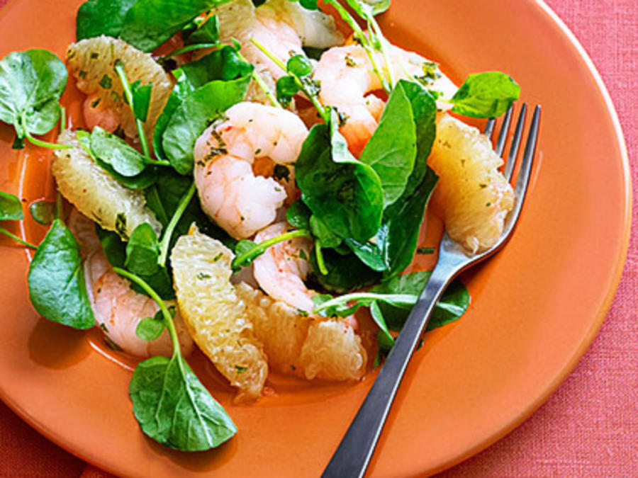 Southeast Asian Grapefruit And Shrimp Salad Recipe Sunset Magazine