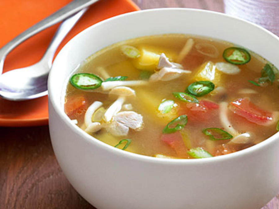 Vietnamese Hot And Sour Soup Recipe Pineapple