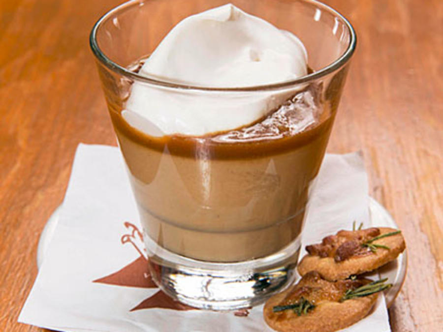 Butterscotch Budino With Salted Caramel