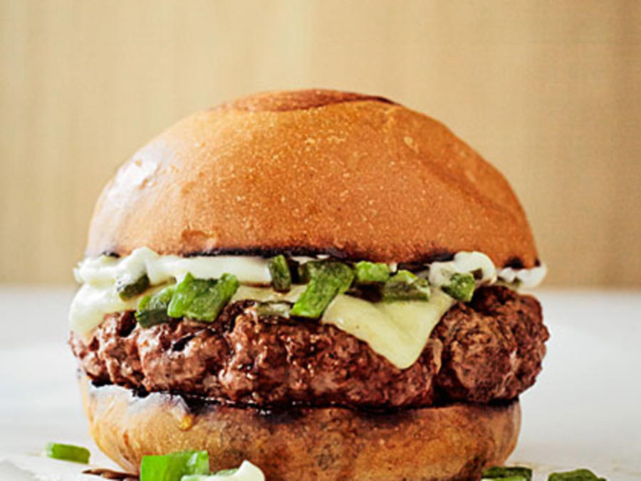 The Hatch Burger Recipe Sunset Magazine