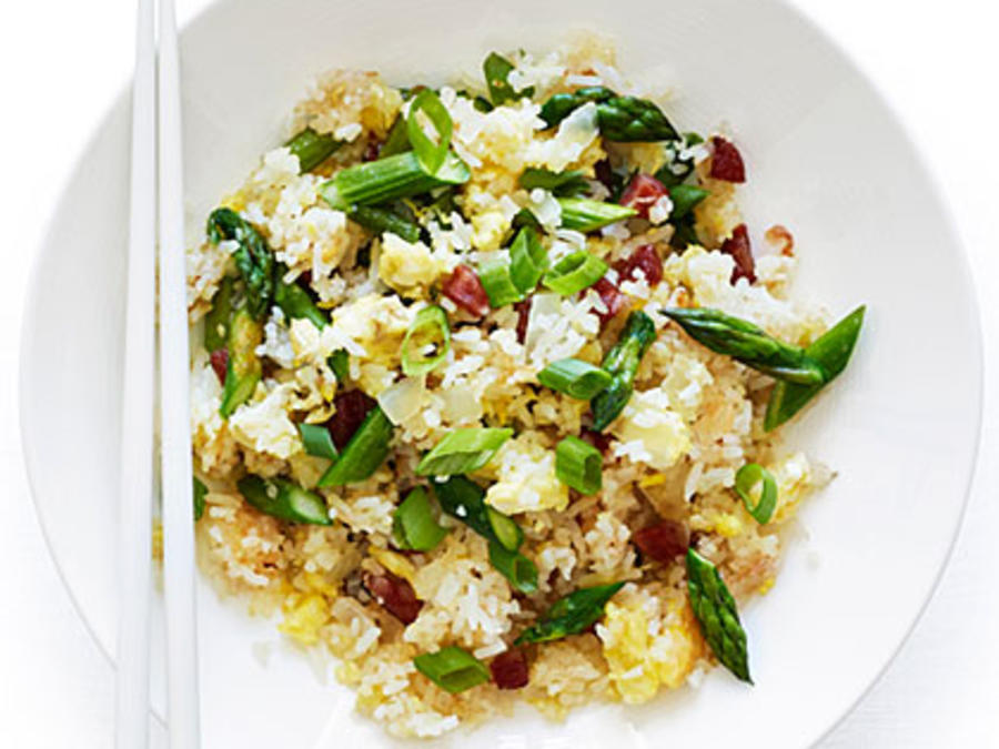 Asparagus Fried Rice Recipe Sunset Magazine