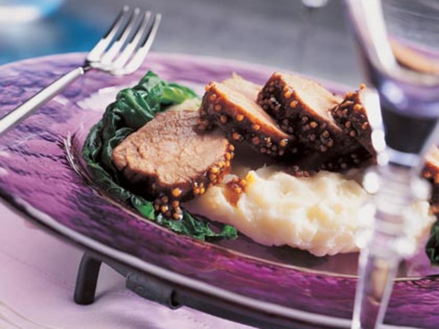 Pork Tenderloin with Apricot Chutney-image