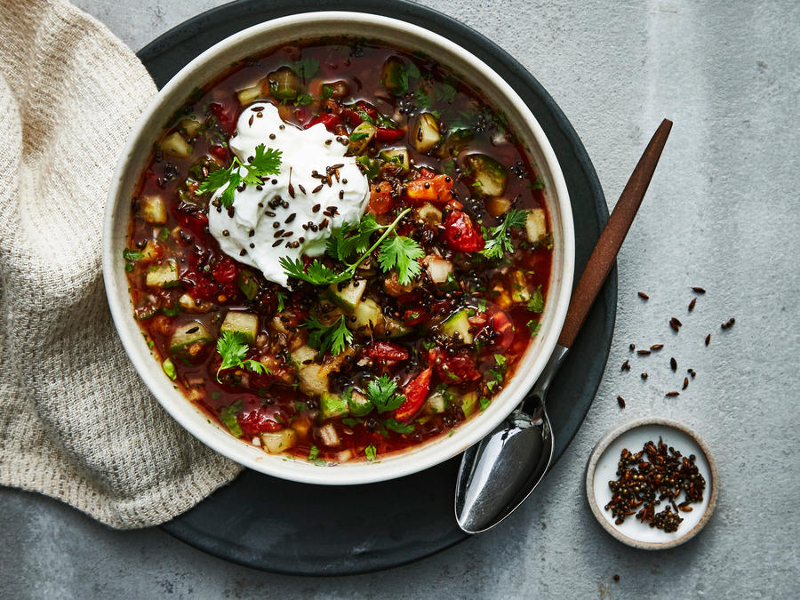 Indian-Spiced Tomato Soup-image