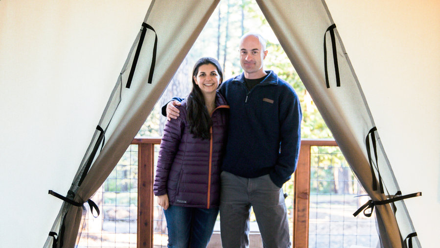 Couple owns the Inn Town Campground in Nevada City, California