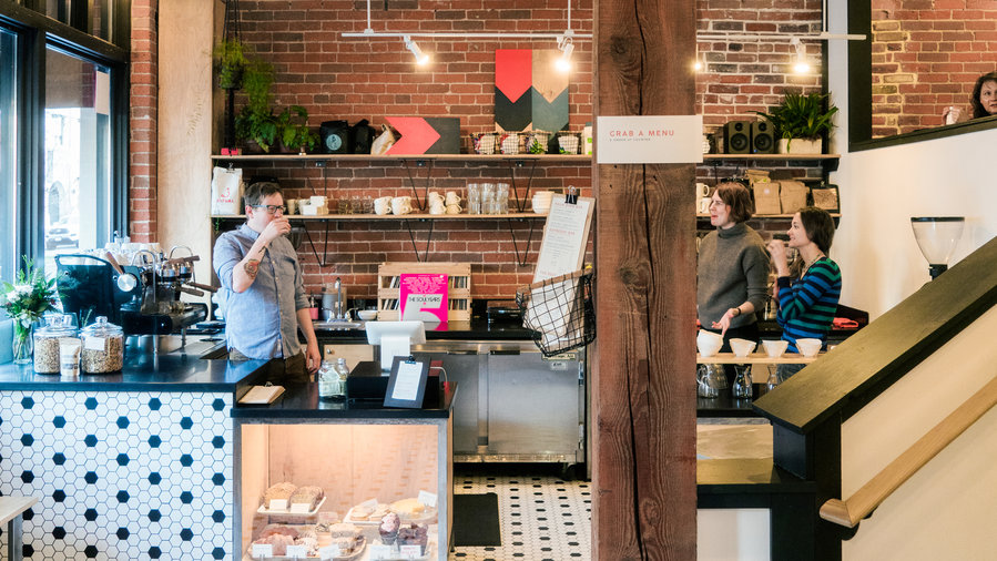Inside Slow by Slow Coffee in Boise, Idaho