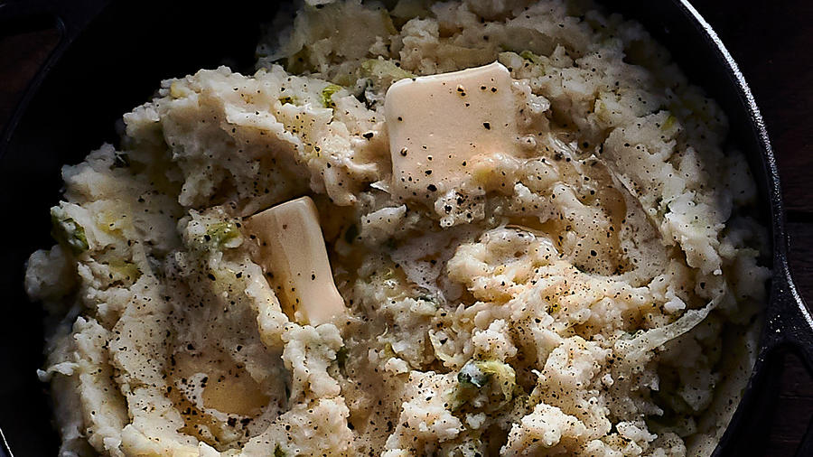 Colcannon Recipe from Sunset Magazine